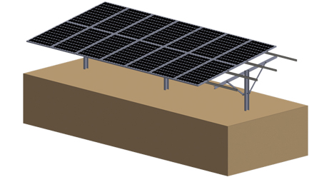 Supports de montage solaires au sol