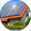 Montage solaire sur toit en tuiles